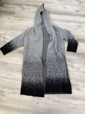 Joseph Gray to Black Ombre Hooded Cardigan